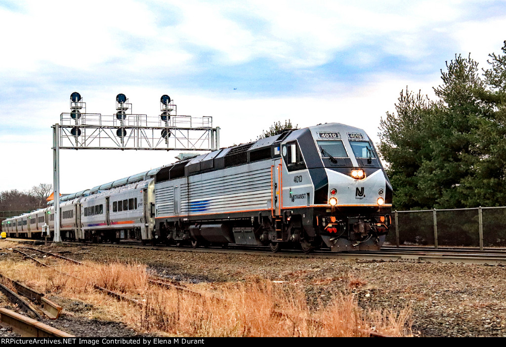 NJT 4010 on train 1873